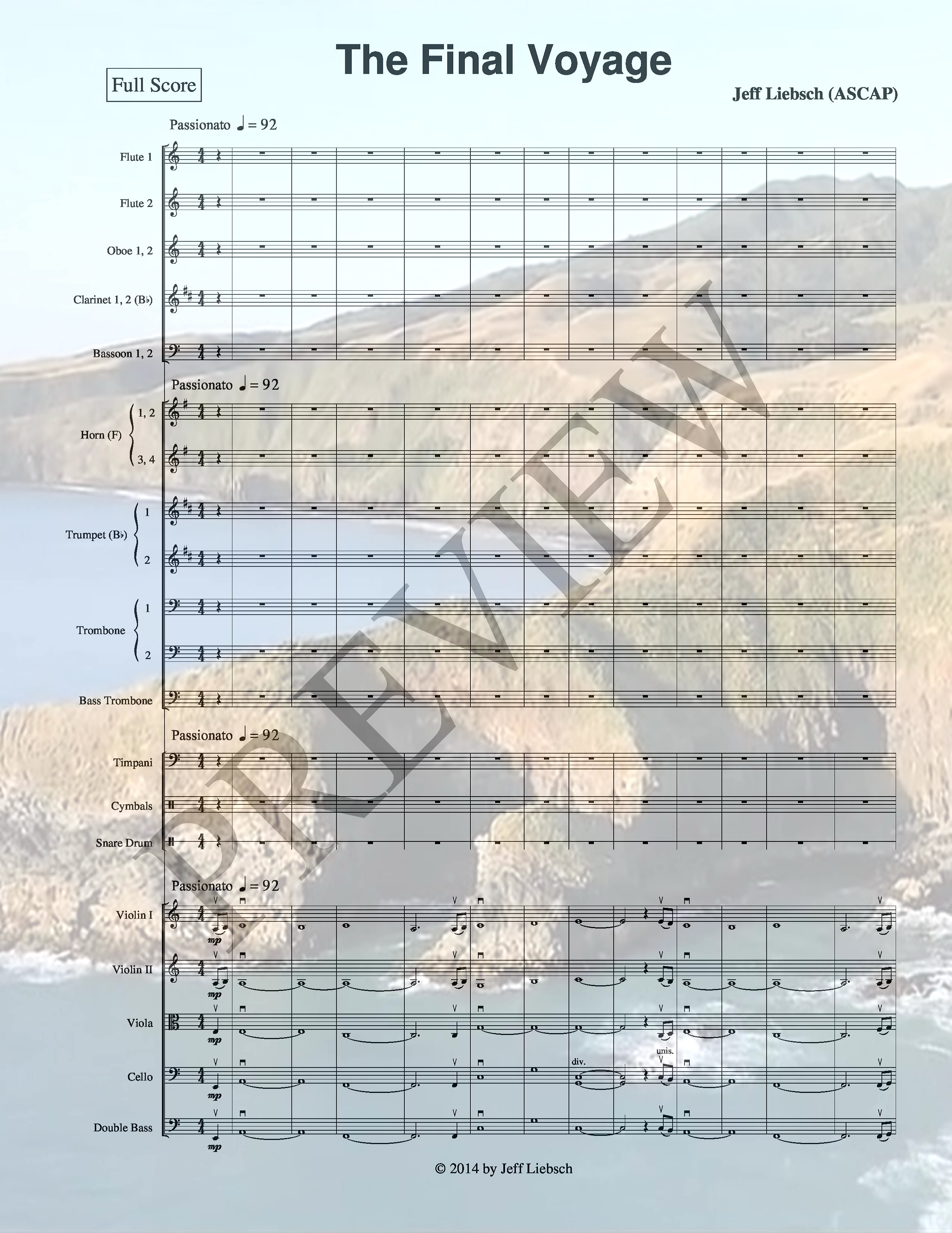 The Final Voyage (Full Orchestra)